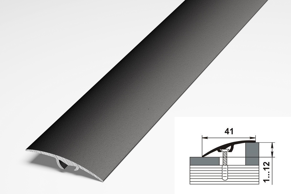 Наноуровневый вариант прогрессивного разноуровневого порожка с инновационным перепадом высоты Разноуровневый порожек с перепадом