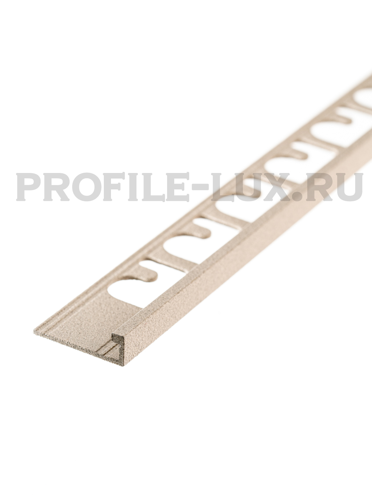 PTA 06-SL04 L-профиль PROTERMINAL STONE LINE H=06 мм, алюминий, цвет песок, длина 2700 мм