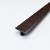 ЛС 10.2700.03 Т-образный профиль 20х8,5 мм, алюминий окрашенный, цвет шоколад, длина 2700 мм