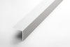 Уп 04-27.2700.516 Профиль уголок 15х15 мм, алюминий окрашенный, цвет белый, длина 2700 мм