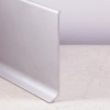 PL 60.3000.AA L-образный плинтус H=60 мм, алюминий анодированный, цвет серебро, длина 3000 мм