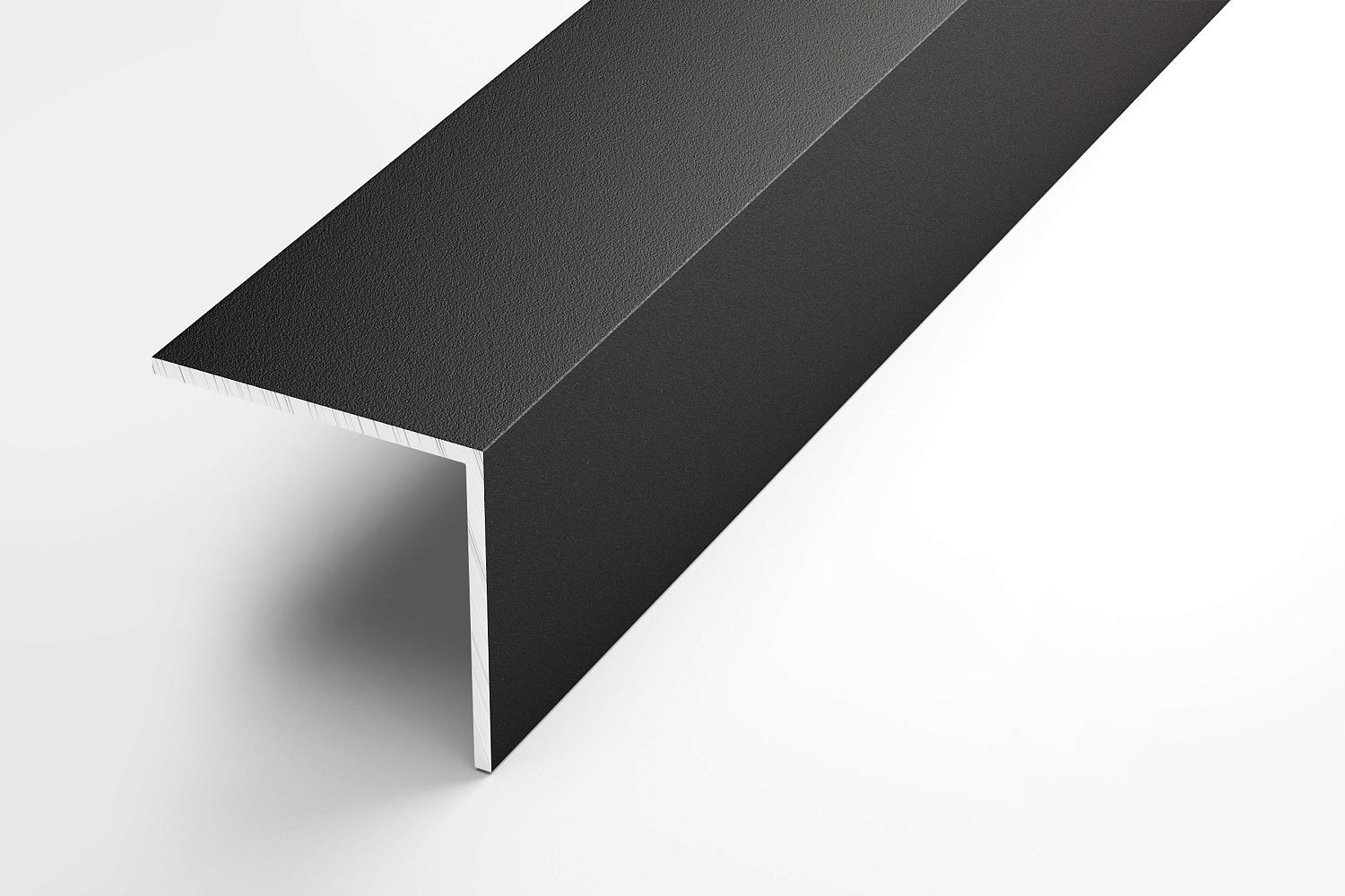 Уп 15-27.2700.515 Профиль угловой 40х40 мм, длина 2700 мм, алюминий окрашенный, цвет черный