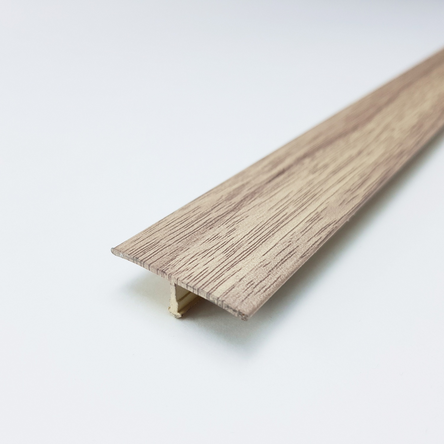 ЛС 10.2700.087 Т-образный профиль 20х8,5 мм, алюминий окрашенный, цвет дуб белёный, длина 2700 мм