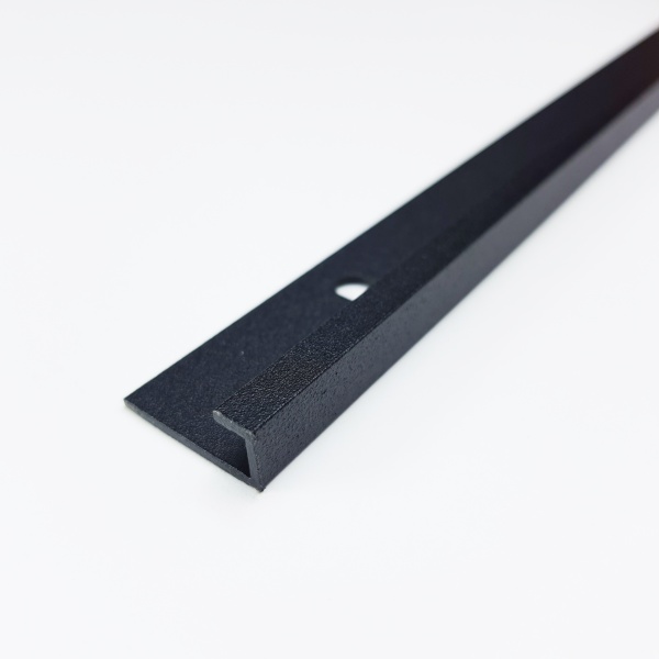 ПК 05-2.2700.15 Профиль для зеркал до 5 мм, алюминий окрашенный, цвет чёрный, длина 2700 мм