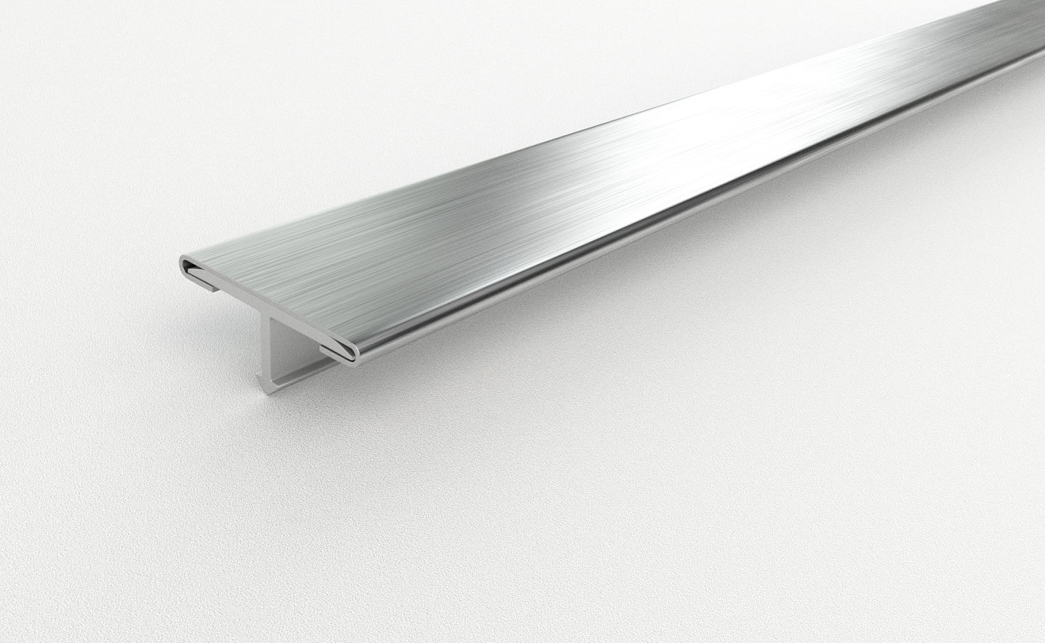 ЛС 10НС(304).2700.001 Т-образный профиль 21х8,5 мм, шлифованная сталь AiSi 304, длина 2700 мм