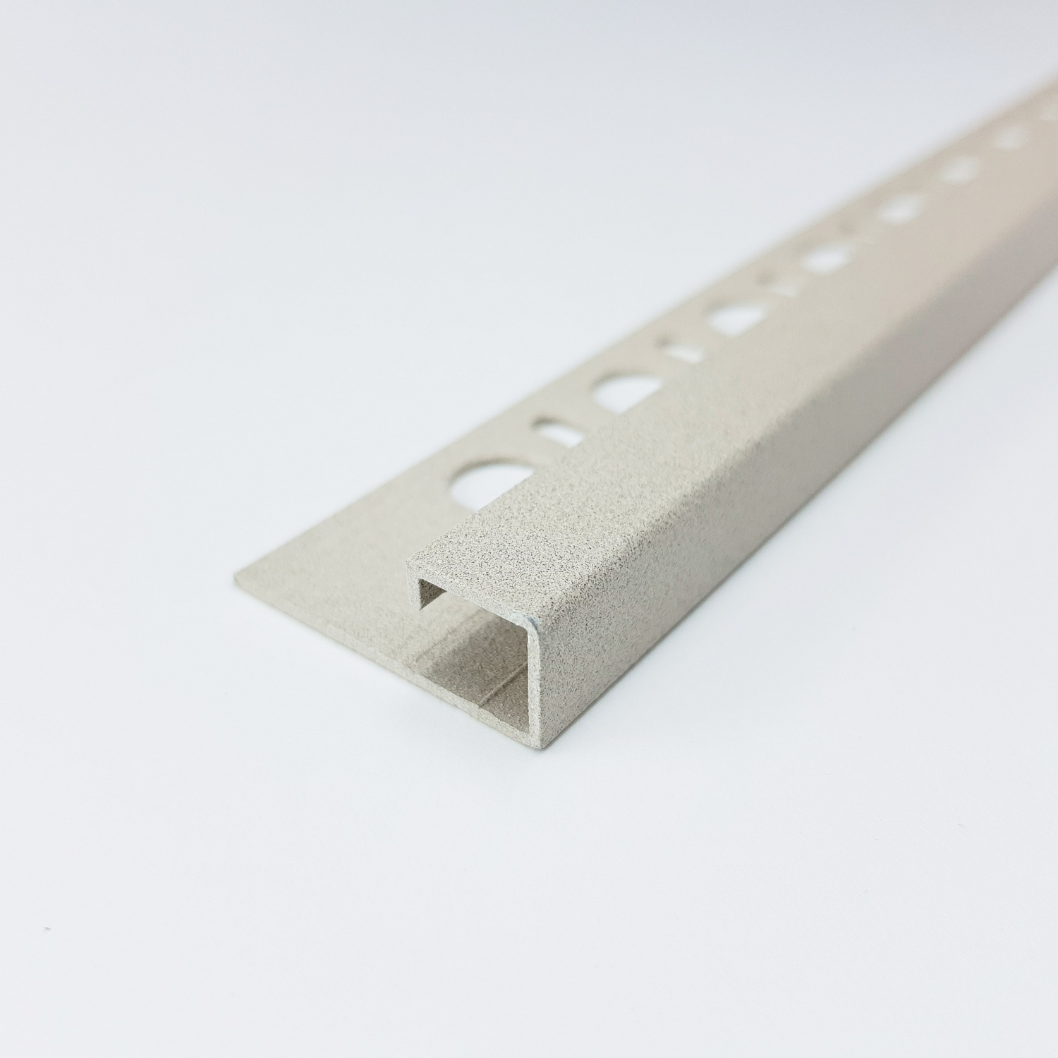 PJQSA 10-SL04 Профиль PROJOLLY SQUARE H= 10 мм, алюминий STONE LINE, цвет stone песок, длина 2700 мм
