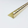 PTOL 125 L-образный профиль PROTERMINAL H= 12,5 мм, латунь блестящая, длина 2700 мм