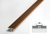 ЛС 10.2700.4091 Т-образный профиль 20х8,5 мм, алюминий ламинирован, цвет дуб тёмный, длина 2700 мм