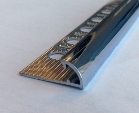 PJOC 125 Профиль PROJOLLY H= 12,5 мм, латунь хромированная суперблестящая, цвет хром, длина 2700 мм