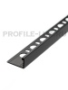 PTNE 125 L-образный профиль PROTERMINAL H= 12,5 мм, алюминий анодирован, цвет чёрный, длина 2700 мм