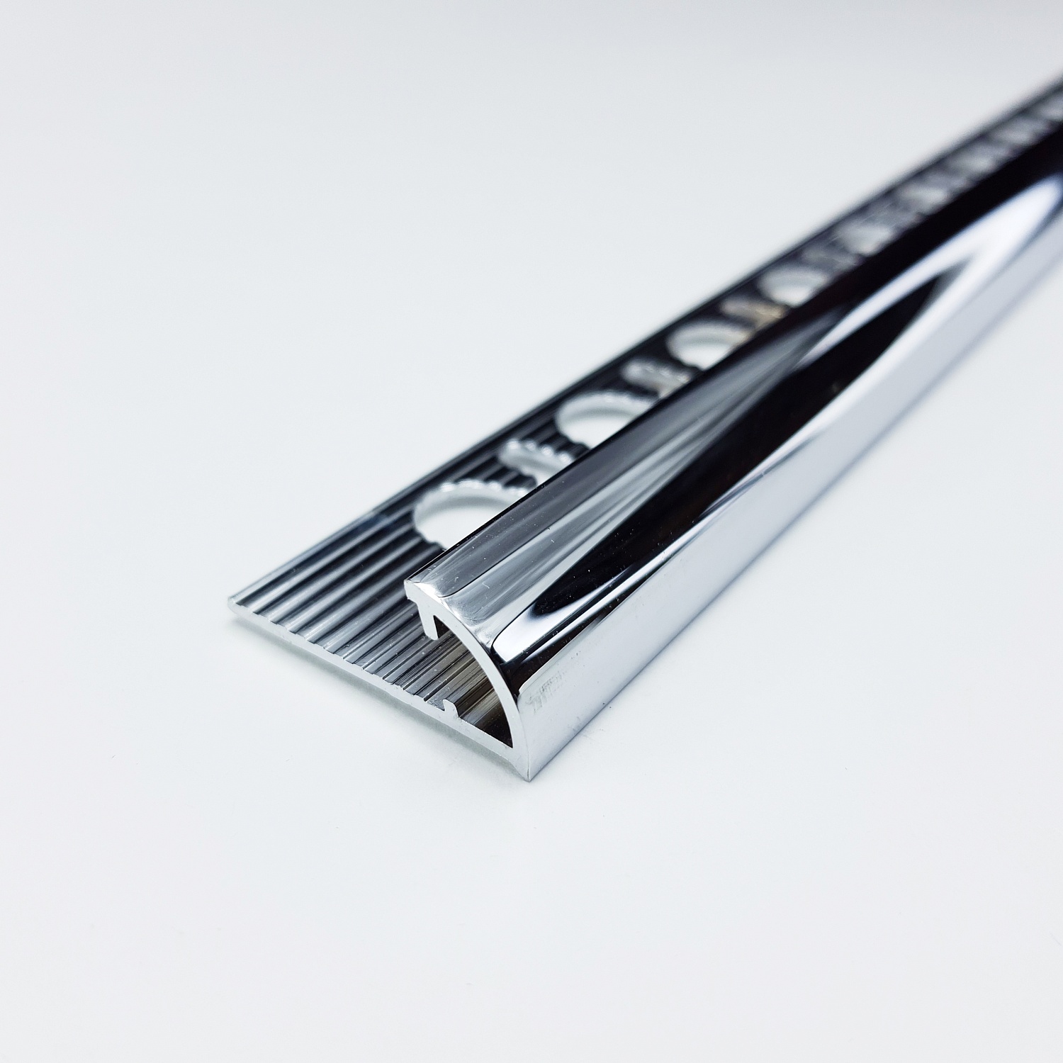 PJOC 125 Профиль PROJOLLY H= 12,5 мм, латунь хромированная суперблестящая, цвет хром, длина 2700 мм