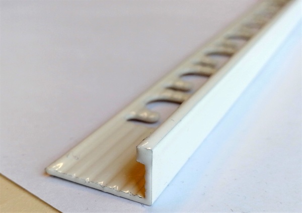 PTA 125-0106 L-профиль PROTERMINAL H= 12,5 мм, алюм окраш, цвет белый слоновая кость, длина 2700 мм