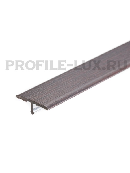 PCRA 10W 269 Т-образный профиль PROCOVER WOOD 26 мм, алюминий ламин, цвет венге, длина 2700 мм