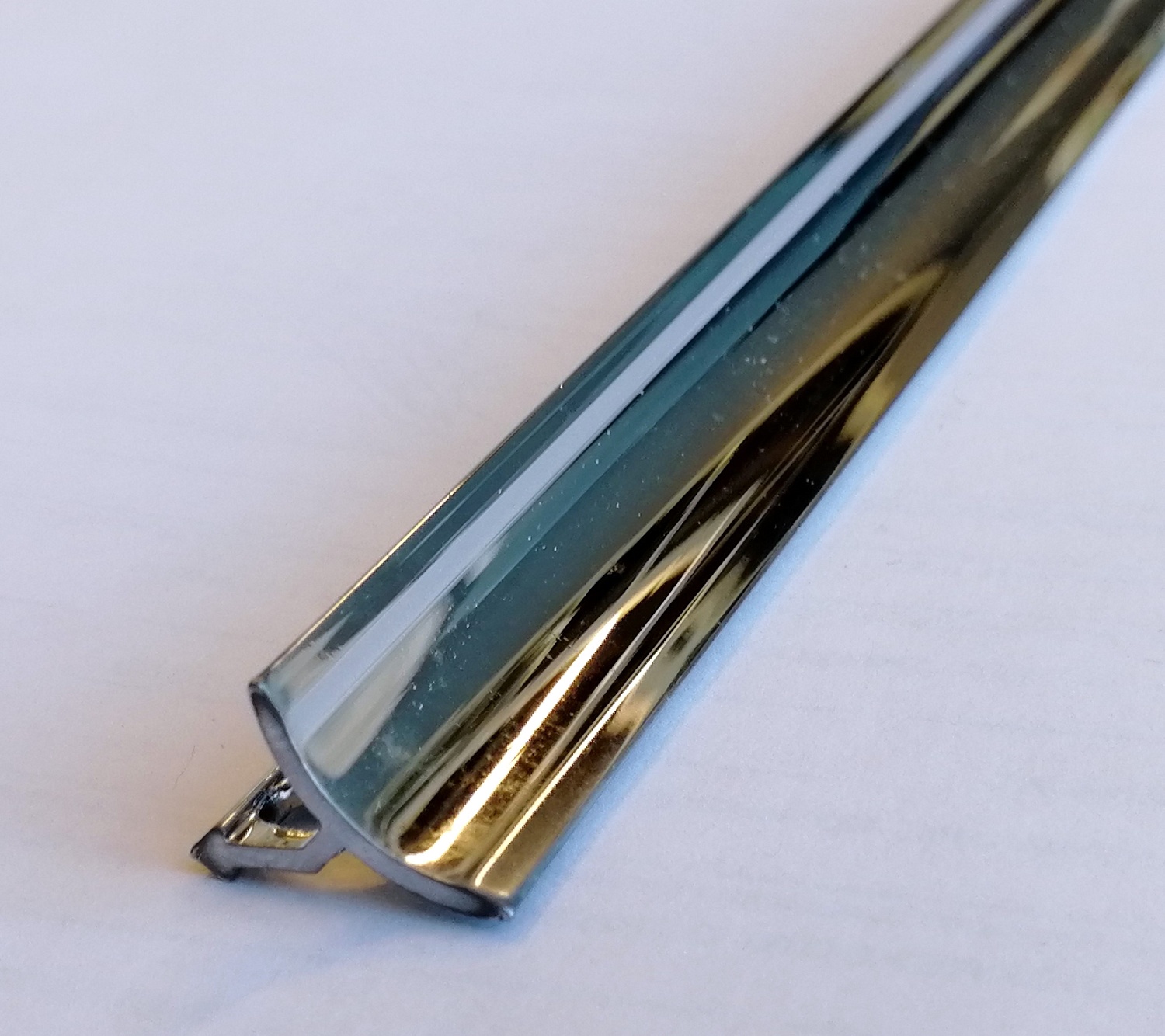 PIKLOC 045 Профиль Prointer PK ALL H= 4,5 мм, латунь блестящая, цвет хром, длина 2700 мм