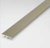 Т 30-1.2700.042л Т-образный порог 30 мм, алюминий анодированный, цвет шампань, длина 2700 мм